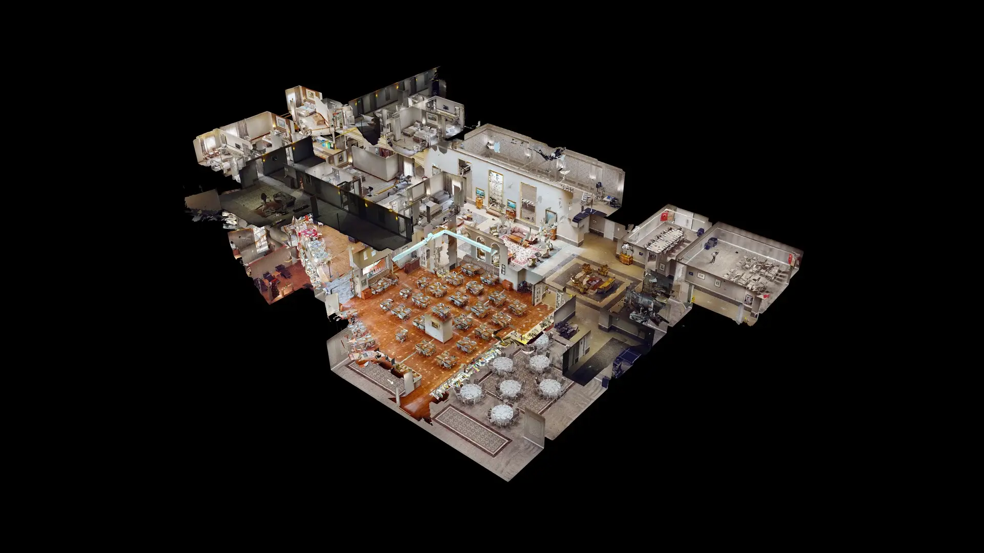 Europark Hotel'in 3D sanal tur görünümü